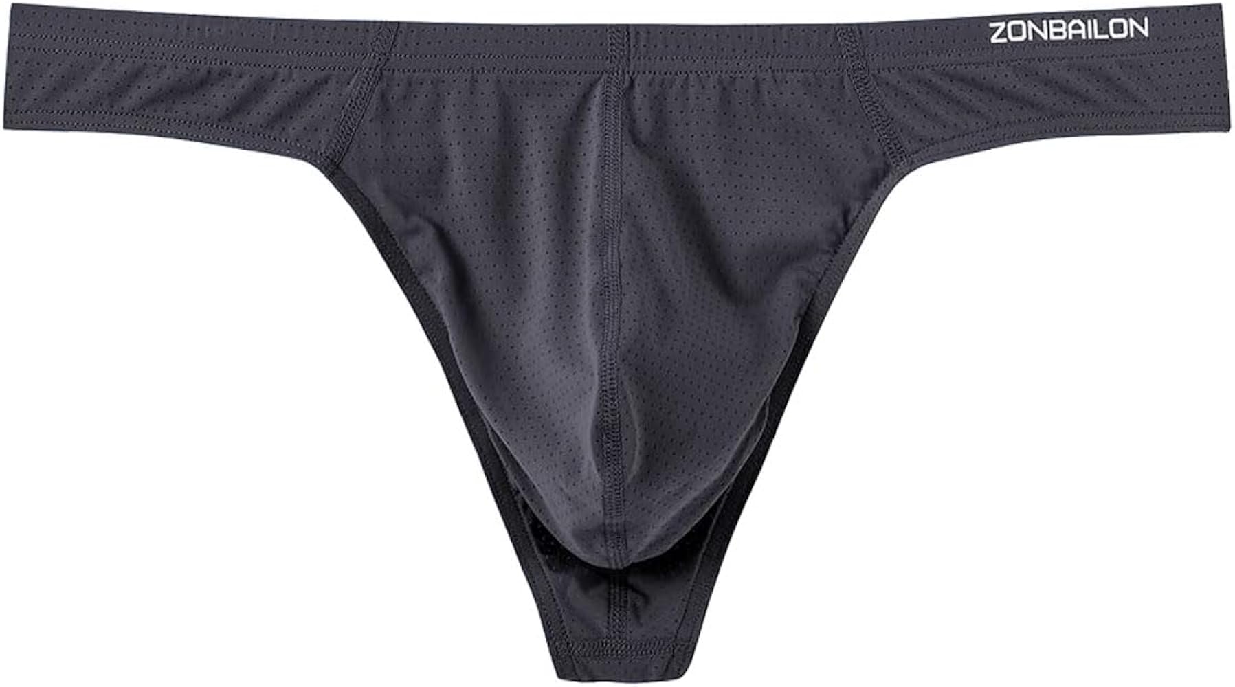 ZONBAILON Men's Thong and G String T-Back Low Rise Bulge Pouch Underwear