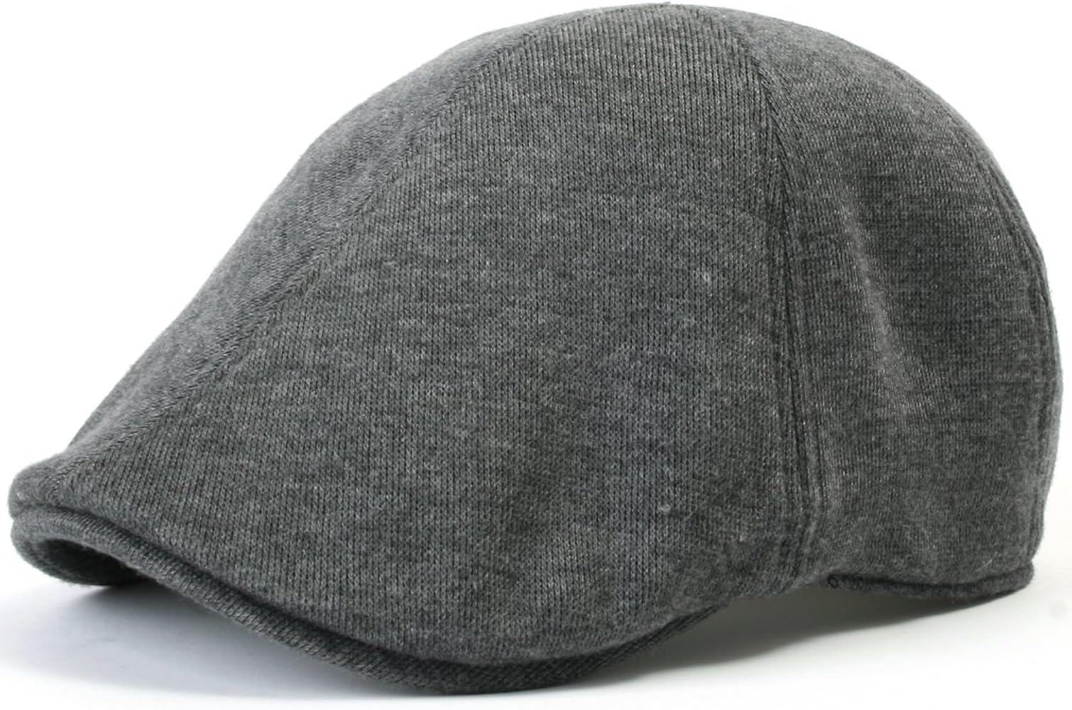 ililily Soft Cotton Newsboy Flat Cap Ivy Stretch-fit Driver Hunting Hat