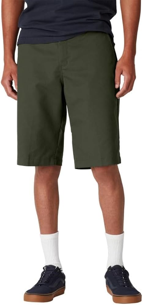 Dickies Men's Flex Skateboarding Slim Fit 11 Inch Shorts