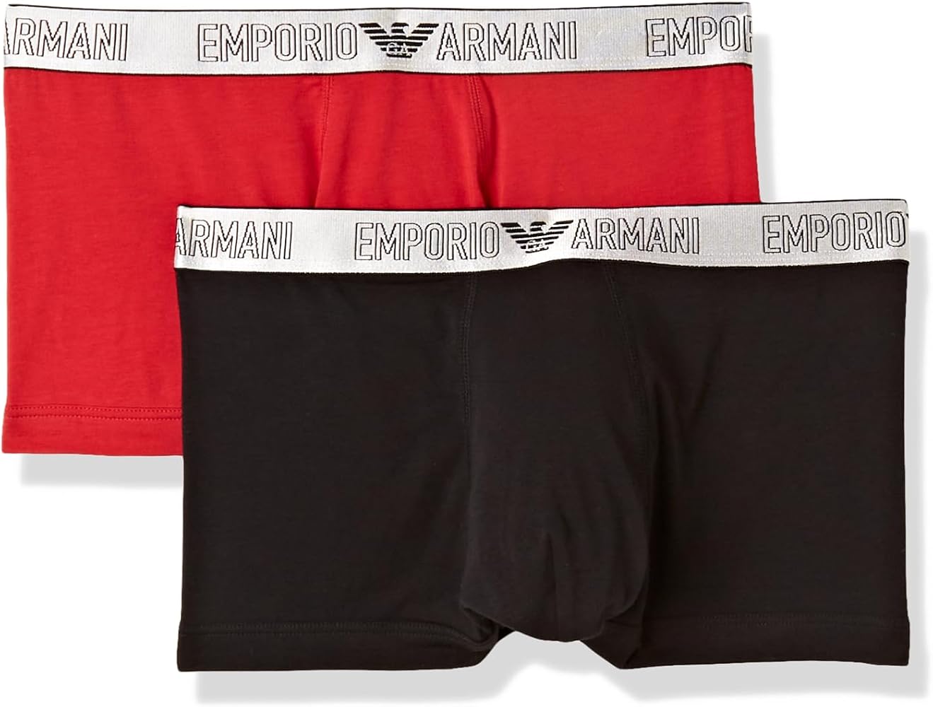 Emporio Armani Men's Tartan Gift Box 2 Pack Trunk