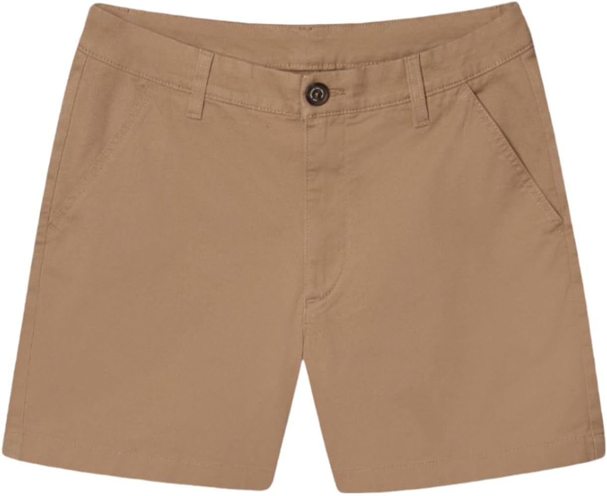 Chubbies Men’s Shorts Short 5.5 Inch Inseam, Cotton Stretch Casual Chino