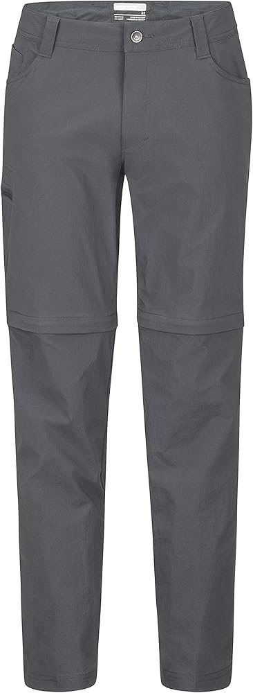 Marmot Men's Transcend Convertible Pant, Slate Grey, 40