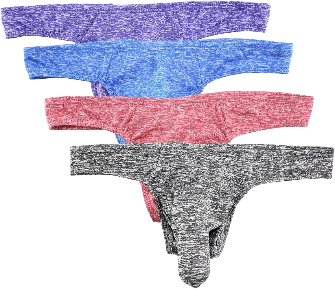 Men's Thong Underwear Low Rise Elephant Nose Design