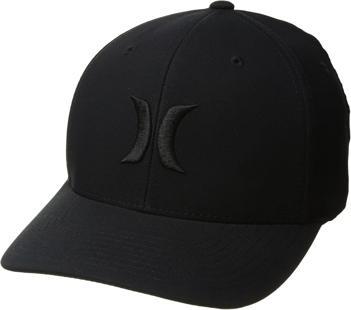 Hurley Men's Caps - One & Only Corp H2O Dri Flexfit Baseball Hats