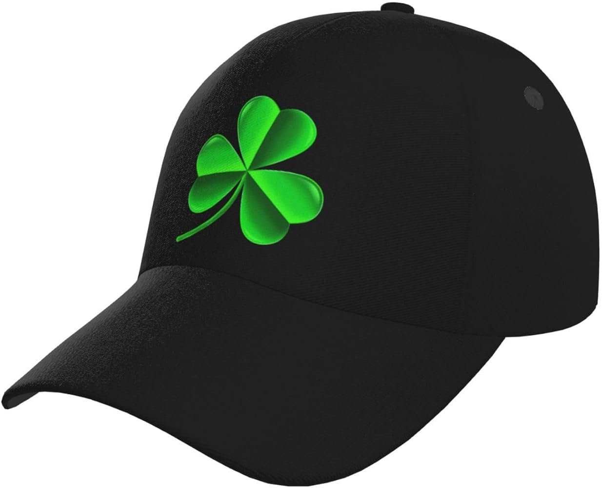 St Patrick's Day Shamrocks Baseball Caps for Women Men Clover Hat Adjustable Trucker Hat Irish Gifts