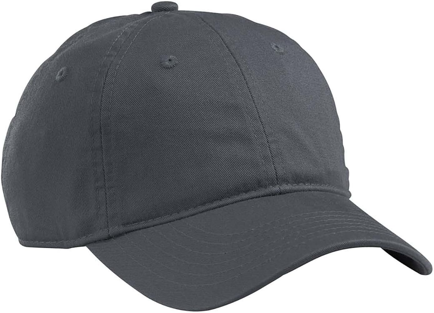 Organic Cotton Twill Unstructured Baseball Hat OS CHARCOAL