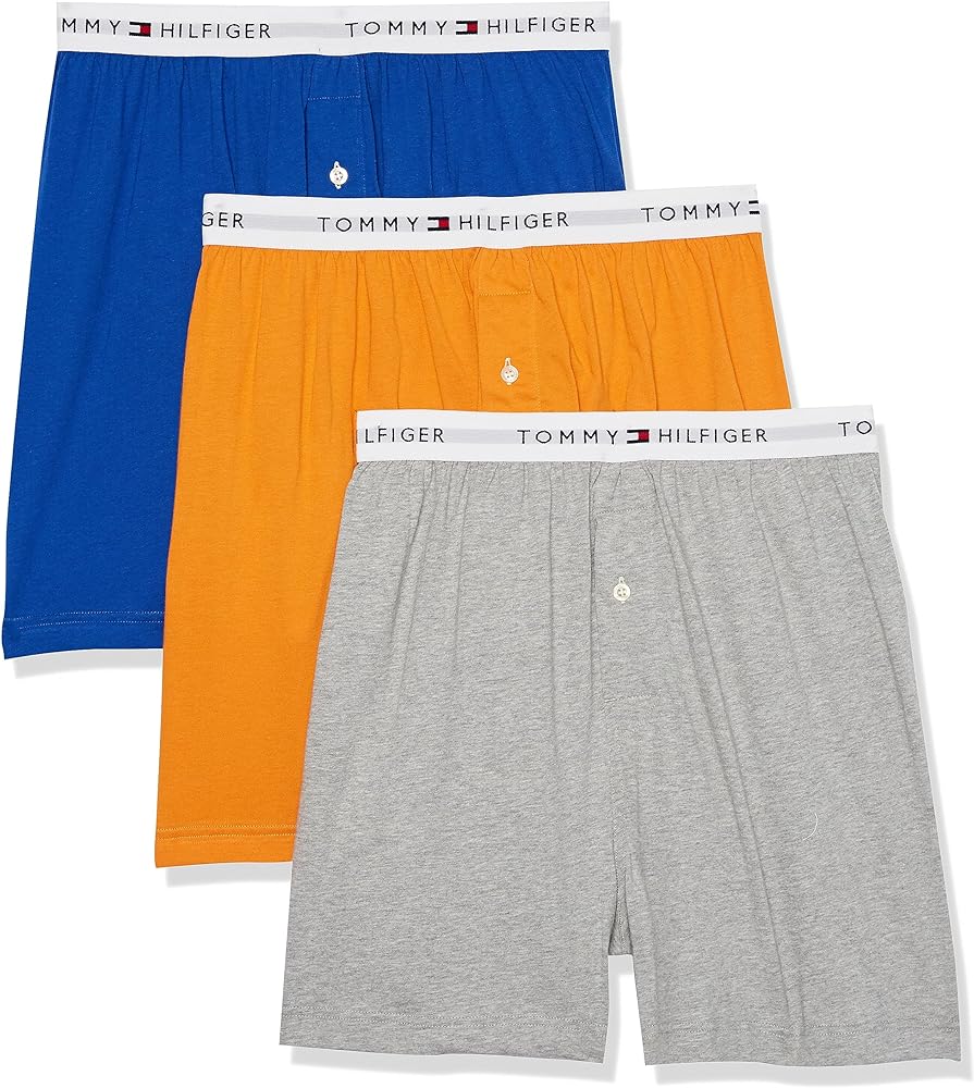 Tommy Hilfiger Men's Cotton Classics 3-Pack Knit Boxer