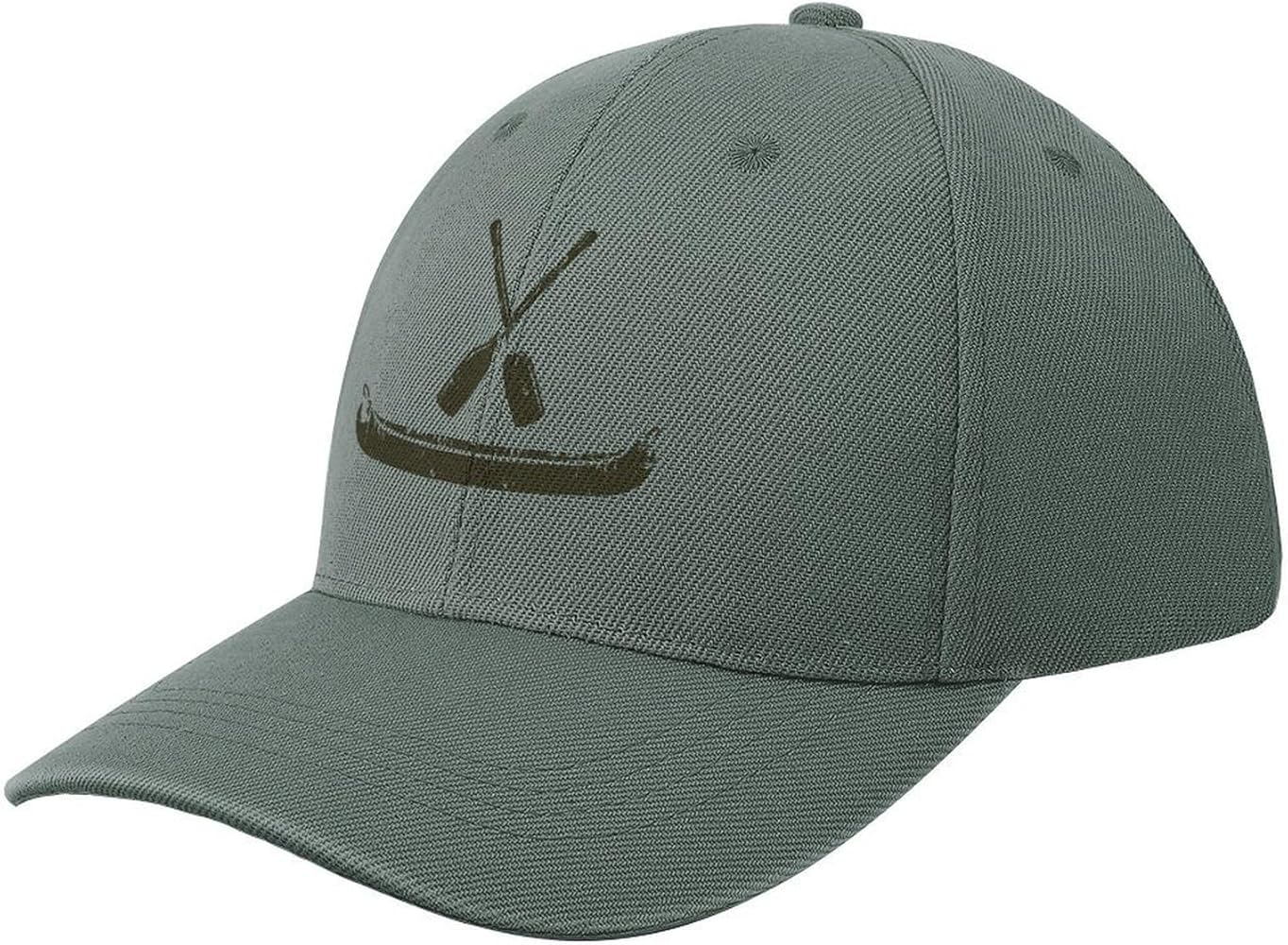 Canoe with Paddle Baseball Cap for Men Women Fashion Trucker Hat Adjustable Dad Hat for Travel Hiking