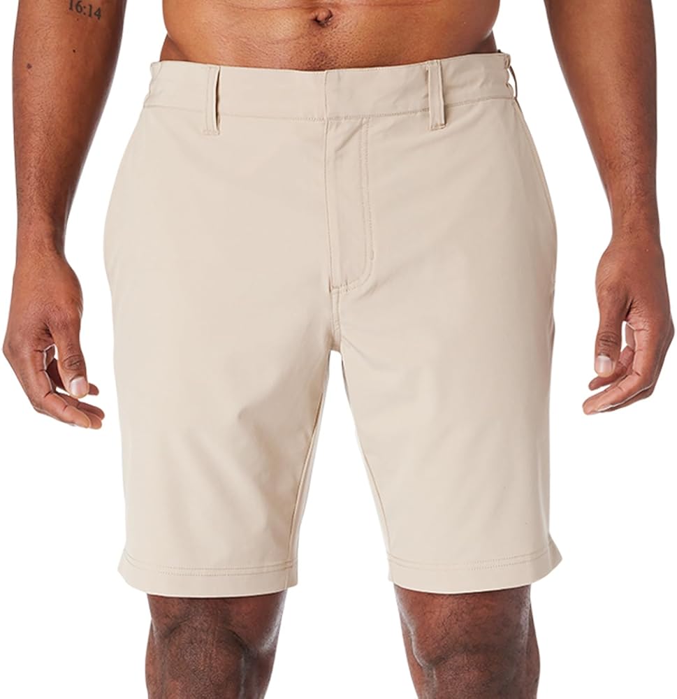 Fair Harbor The Midway Short –– Men's Golf Shorts, 9.5-inch Inseam –– 4-Way Stretch Fabric, Classic Tailored Fit