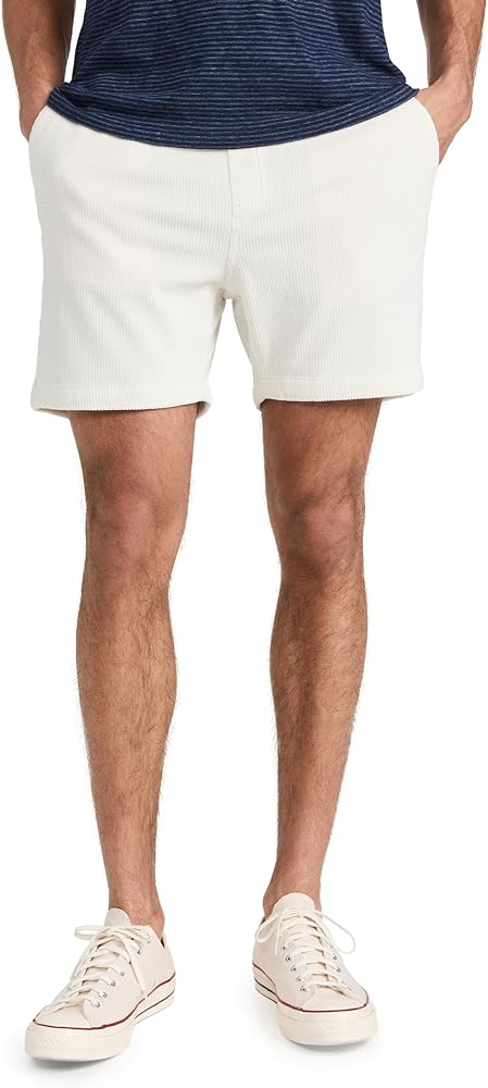 Faherty Men's Drawstring Cord Shorts 6"