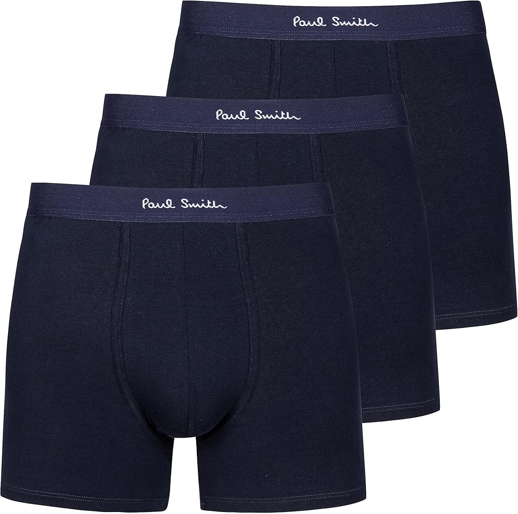 Paul Smith Men's 3 Pack Long Boxer Briefs