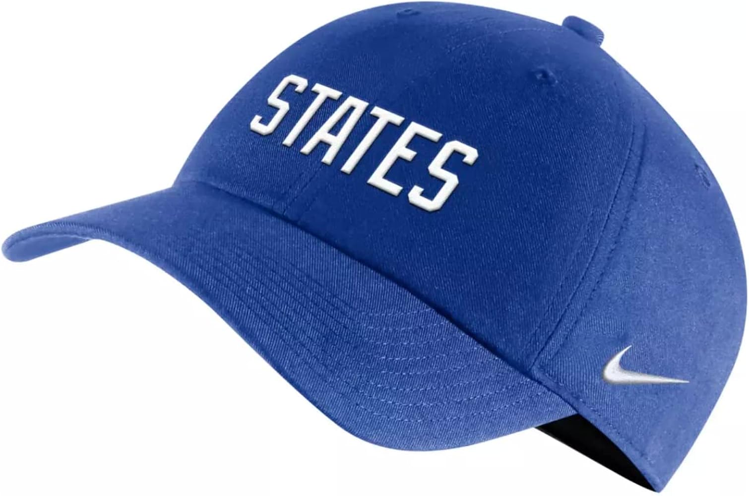 Nike Men's Adult Heritage USA Adjustable Strapback Cap Hat (Blue/States)