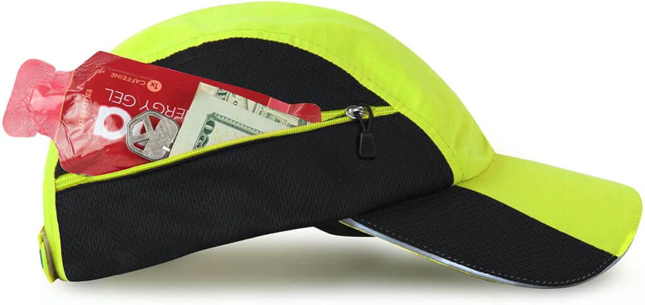 Gone For a Run Ultra Pocket Hat | Moisture Wicking and Reflective Run Hat | Multiple Colors