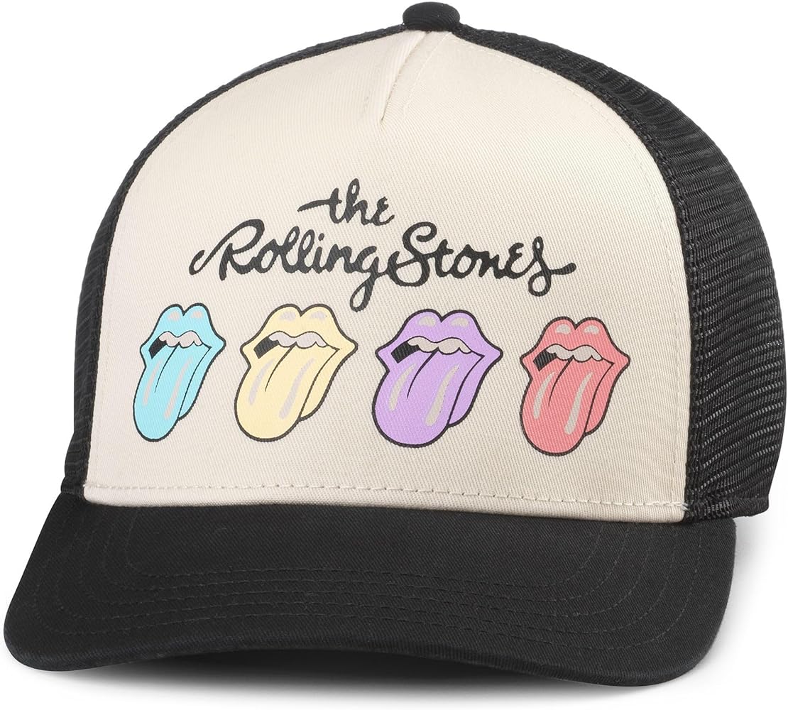 AMERICAN NEEDLE Rolling Stones Officially Licensed Adjustable Baseball Hat