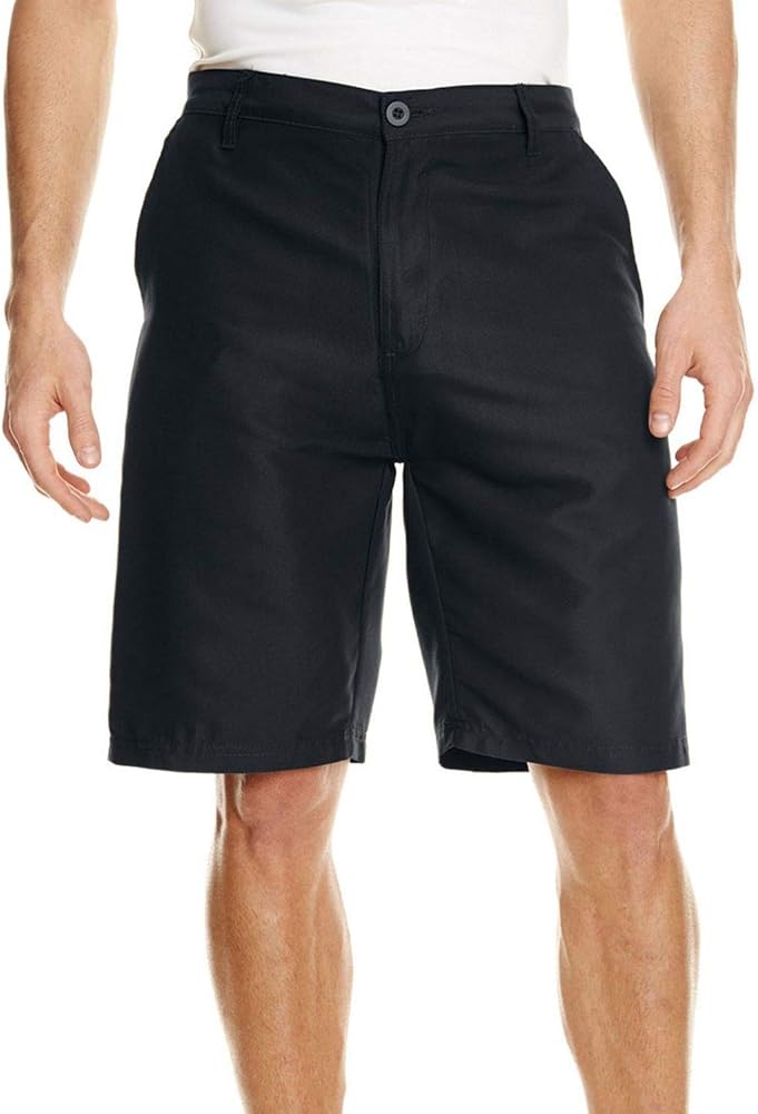 Burnside Mens Hybrid Dual Function Short 38 Black