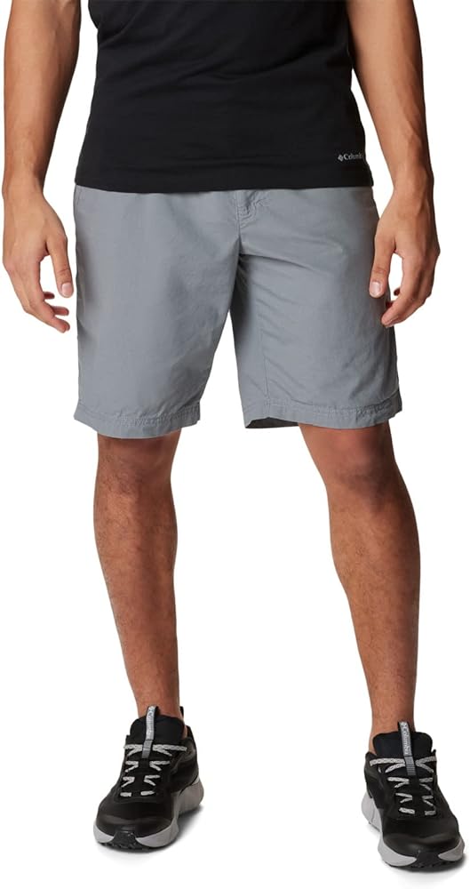 Columbia Men's Washed Out Short, Grey Ash, 50W x 10L-B&T