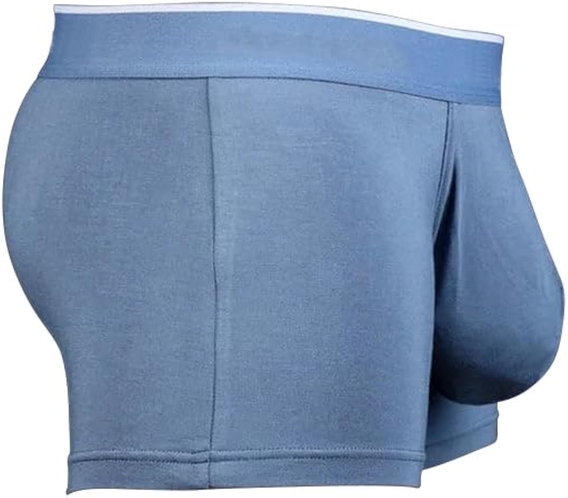 Mens Pouch Underwear Separate Big Pouch Comfy Briefs Bulge Enhancing Pouch Men Mid-Rise Bikini Brief Boxer Briefs