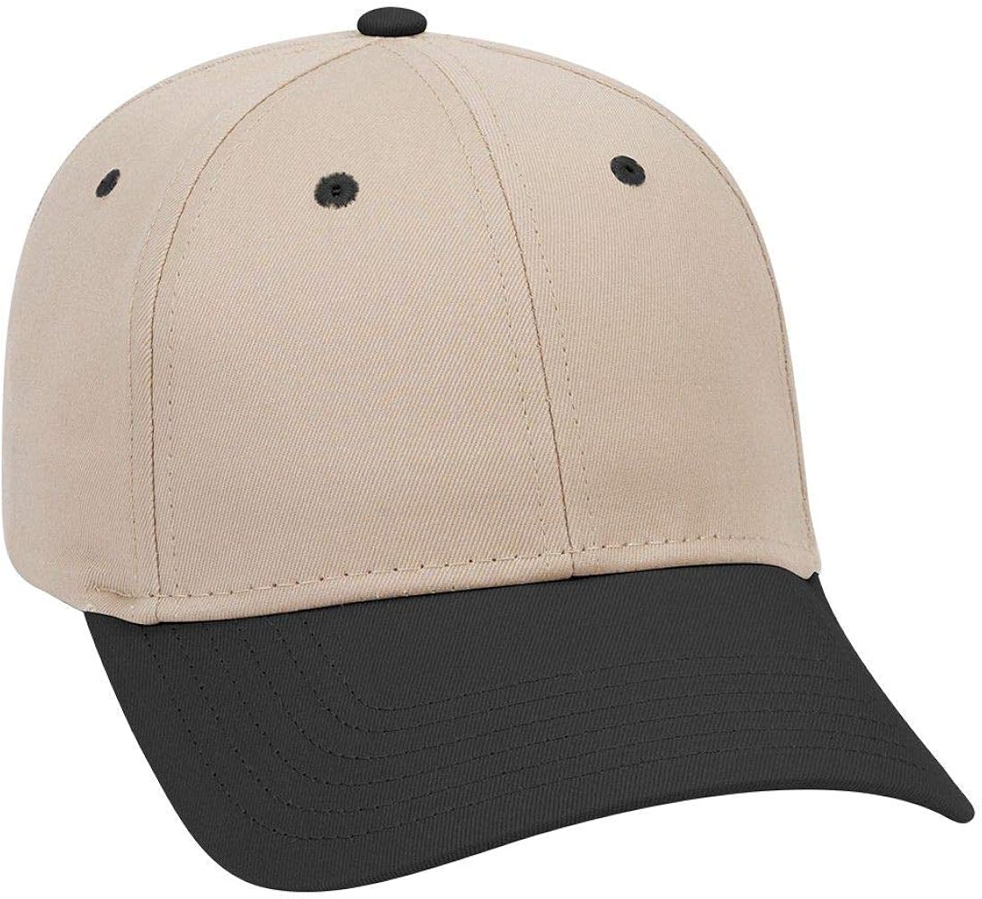 OTTO 6 Panel Low Profile Cotton Twill Cap