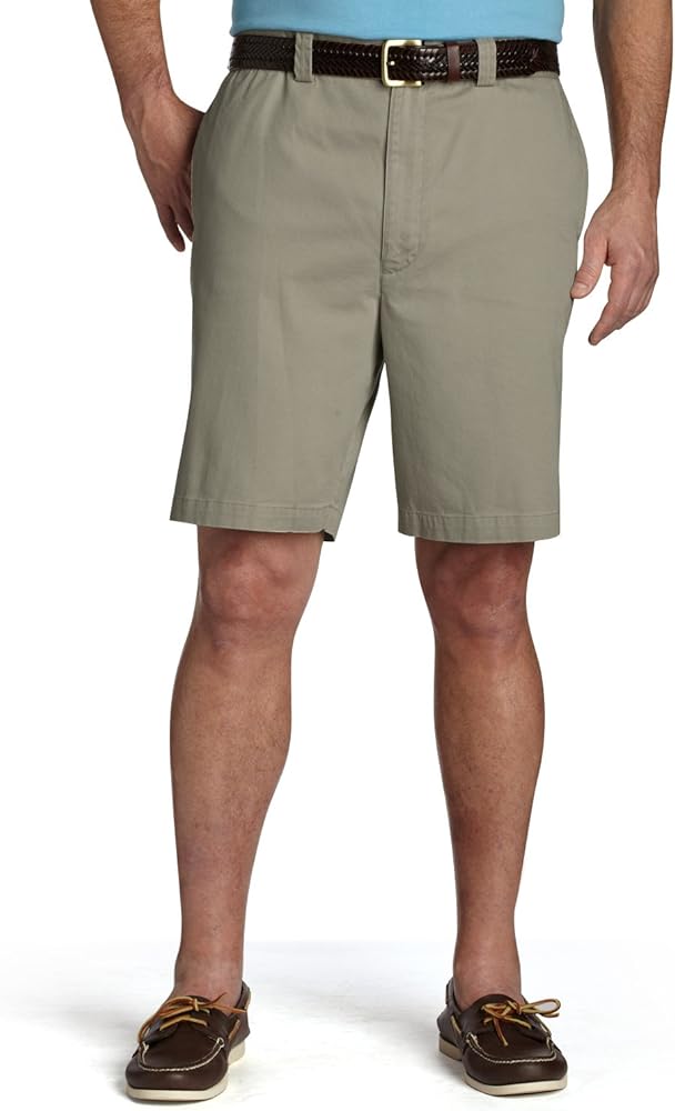 Harbor Bay by DXL Big and Tall Waist-Relaxer Shorts