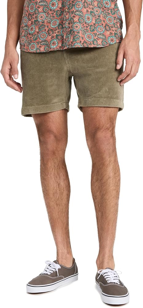 Faherty Men's Drawstring Cord Shorts 6"