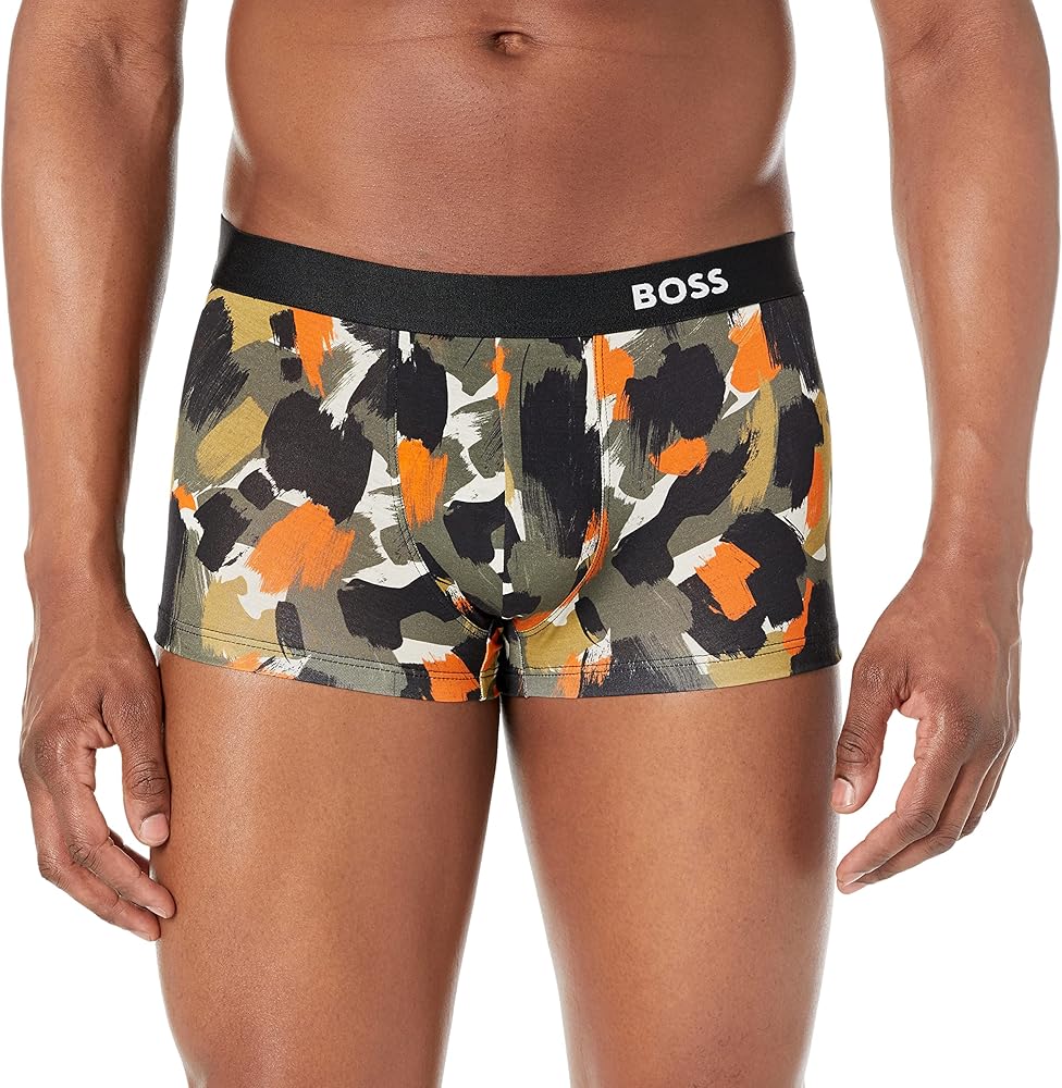 BOSS Men's Modern Logo Printed Trunk