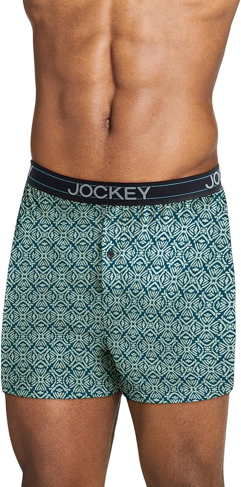 Jockey Men's Underwear ActiveBlend Knit 5" Boxer