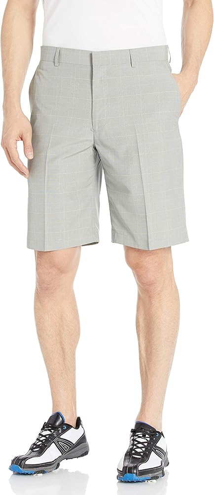 Louis Raphael Men's Flat Front Plaid Short