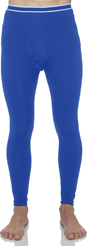 Rocky Men's Thermal Bottoms Long Johns Fleece Lined Base Layer Pants, Insulated for Outdoor Ski Warmth/Extreme Cold Pajamas