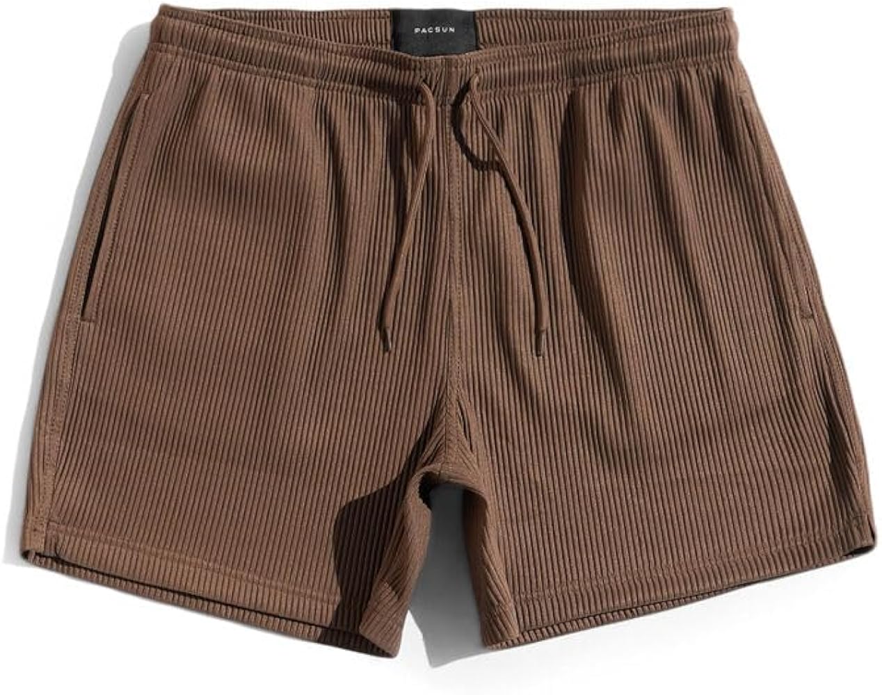 PacSun Men's Brown Ribbed Shorts size Small