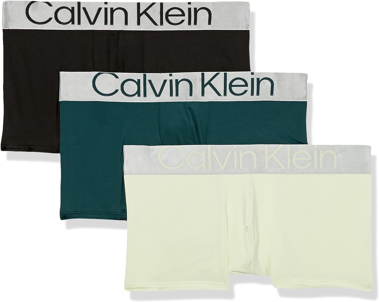 Calvin Klein mens Reconsidered Steel Micro 3-pack Trunk