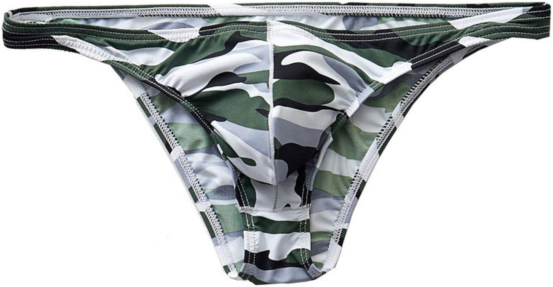 Mens Bikini Underwear Ice Silk Briefs