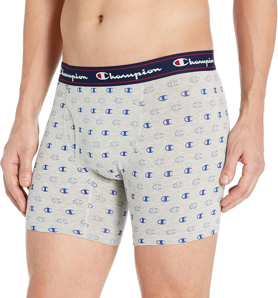 Champion Men's P2 Knit Boxer Brief