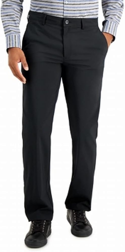 Alfani Mens Black Classic Fit Pants 32W/ 32L