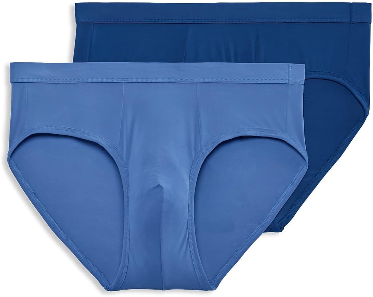 Jockey Men's Underwear Elance Microfiber Low Rise Brief - 2 Pack