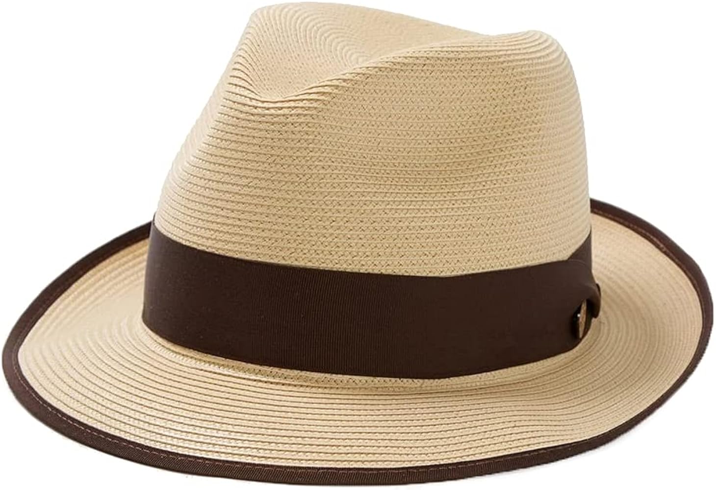 Stetson Men's Latte Florentine Milan Straw Hat