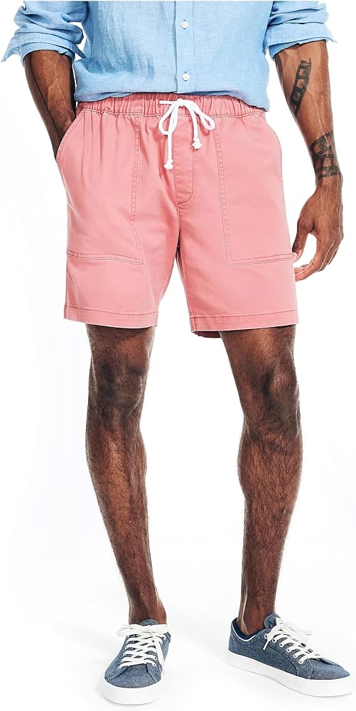 Nautica Men's 7" Pull-on Boardwalk Short