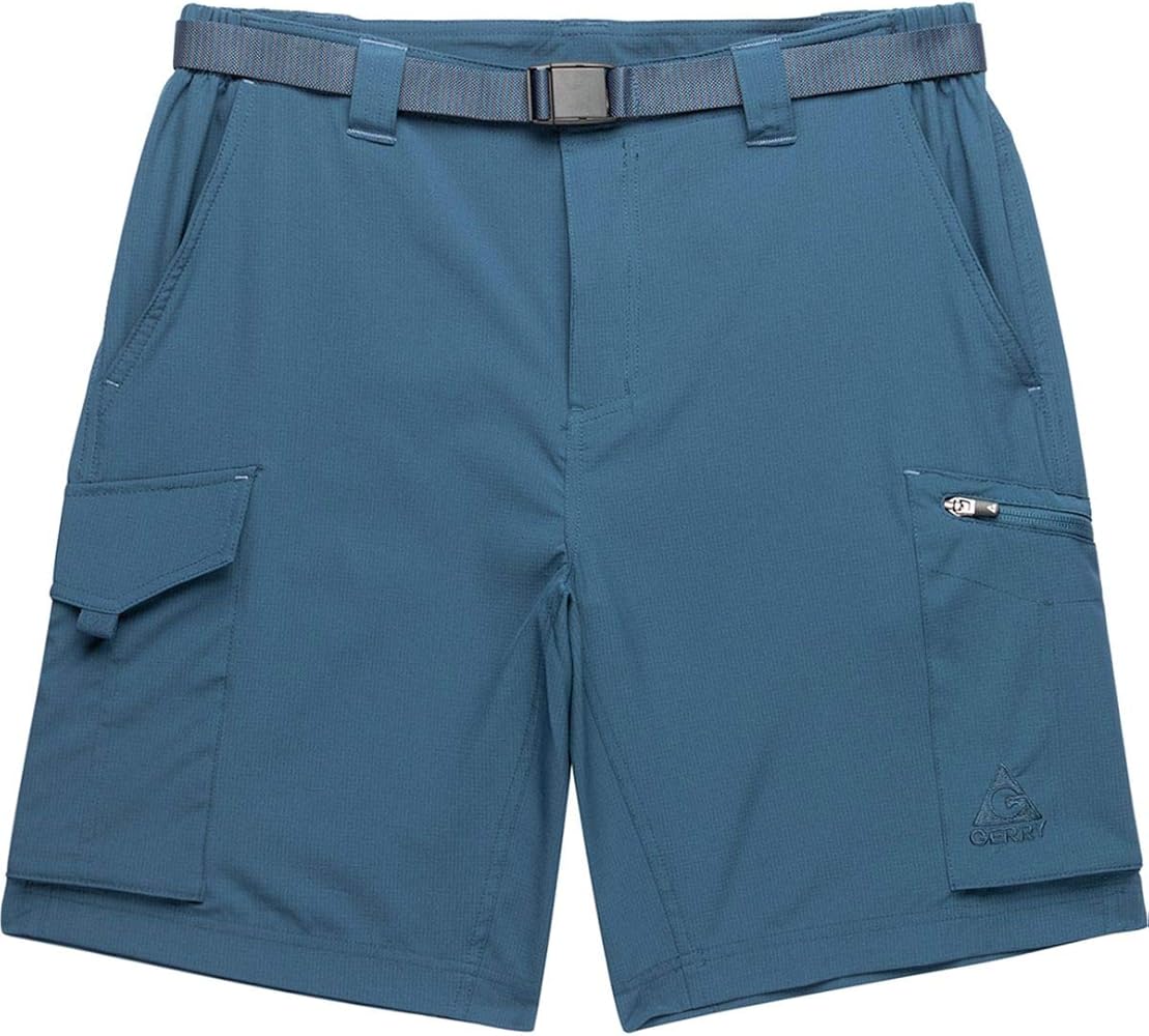 Gerry Men Vertical Woven Stretch Water Short (Eclipse, 38)