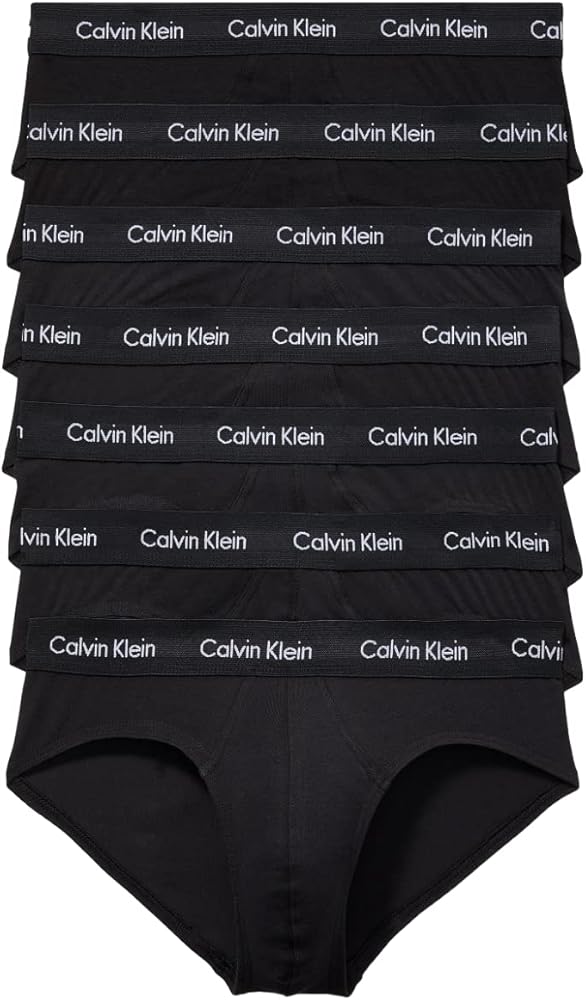 Calvin Klein Men's Cotton Stretch 7-Pack Hip Brief