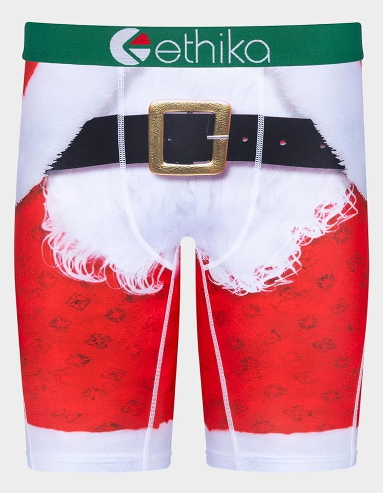 Ethika Mens Staple Boxer Brief | Santa Surprise