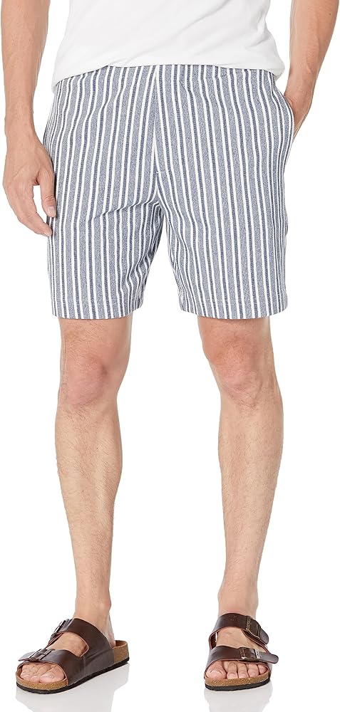 Vince Men's Cabana Stripe Pull on Short