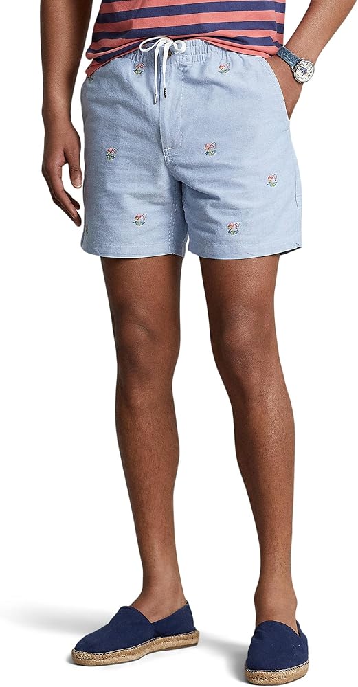 POLO RALPH LAUREN 6-Inch Polo Prepster Oxford Shorts Multi MD