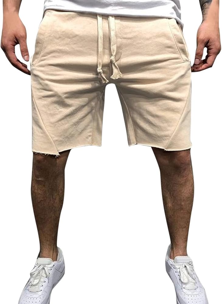 Men's Classic Cargo Stretch Short Outdoor Comfy Lightweight Quick Dry Stretchy Sport Cotton Shorts