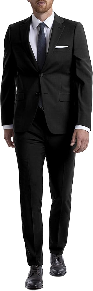 Calvin Klein Skinny Fit Men’s Suit Separates with Performance Stretch Fabric