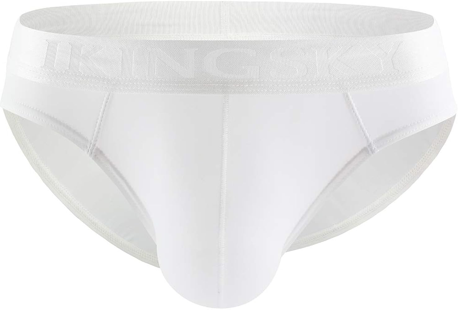 IKINGSKY Men's Sporty Pocuh Briefs Underwear Low Rise Bulge Under Panties