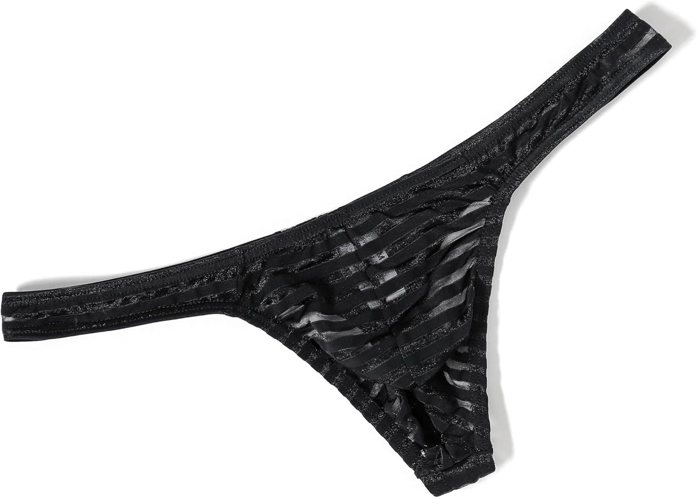 MuscleMate Men's Striped Thong G-String Underwear, Men's Striped Thong G-String Underwear, Breathable and All-day Comfort.