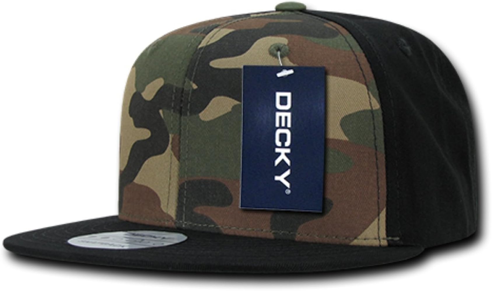 DECKY Cotton Flat Bill Snapbacks