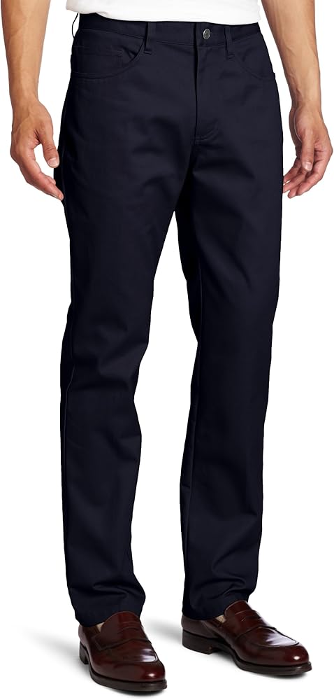 Lee Uniforms Men's Slim Straight 5 Pocket Pant