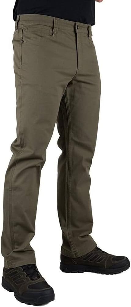 LA Police Gear Men's Terrain Flex Straight Fit Pant, Tactical Stretch Pants for Men, Durable 9 Pocket Covert Casual EDC Pant