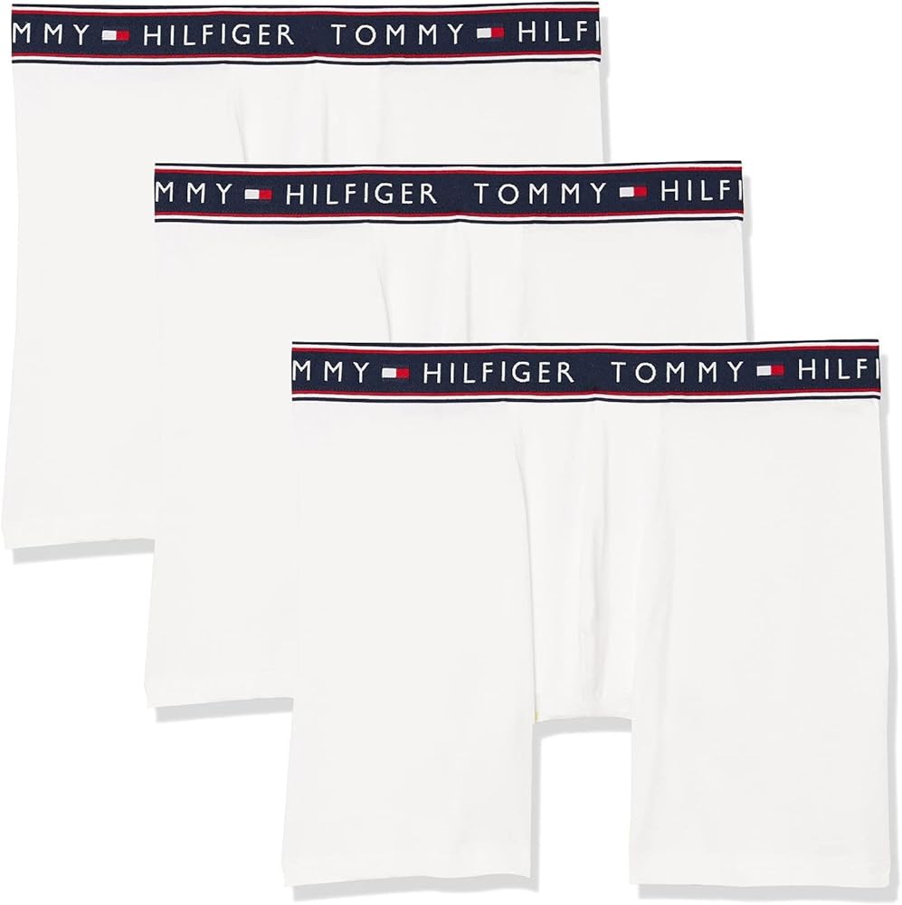 Tommy Hilfiger Men's Cotton Stretch 3-pack Boxer Brief