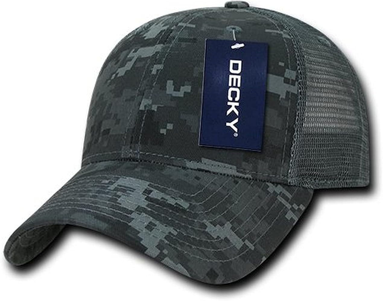 DECKY Structured Camo Trucker Cap, Night